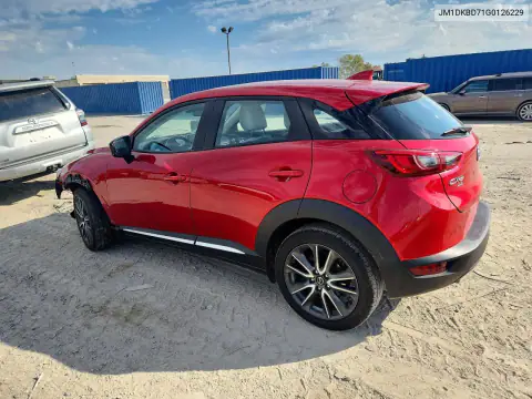 2016 Mazda Cx-3 Grand Touring VIN JM1DKBD71G0126229 фото 2