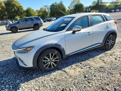 JM1DKBD73G0108010 — 2016 Mazda CX-3, Боковая часть, фото до ремонта