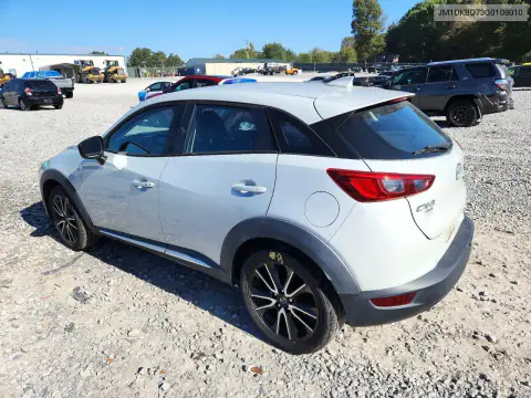 JM1DKBD73G0108010 — 2016 Mazda CX-3, фото 2 с аукциона Copart, Боковая часть