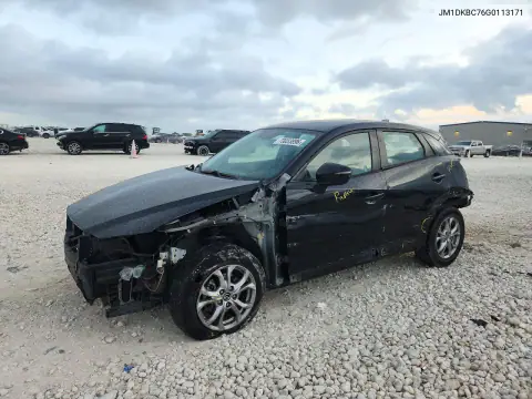 JM1DKBC76G0113171 — 2016 Mazda CX-3, Задняя часть, фото до ремонта
