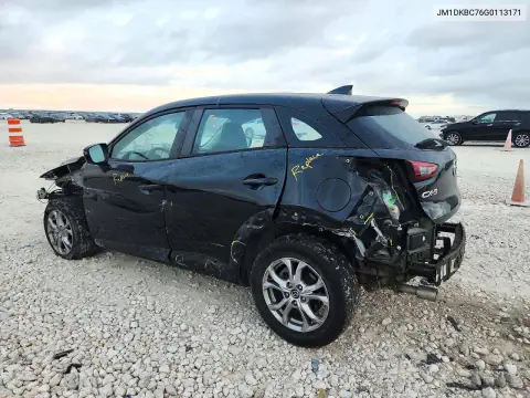 JM1DKBC76G0113171 — 2016 Mazda CX-3, photo 2 from Copart, Rear end