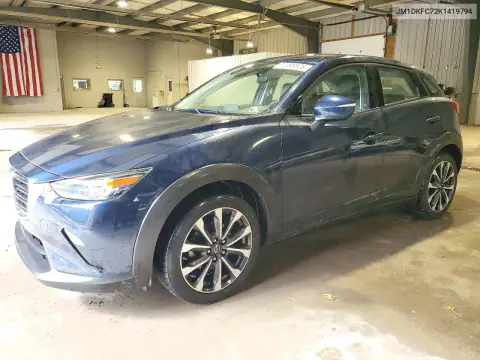 JM1DKFC72K1419794 — 2019 Mazda CX-3, Lateral, fotos antes de reparar