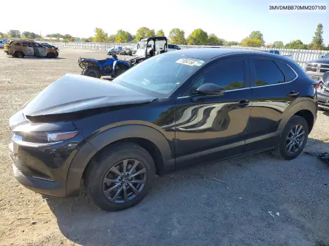 3MVDMBB70MM207100 — 2021 Mazda CX-30, Передняя часть, фото до ремонта