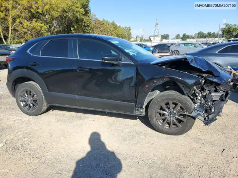 3MVDMBB70MM207100 — 2021 Mazda CX-30, фото 4 с аукциона Copart, Передняя часть