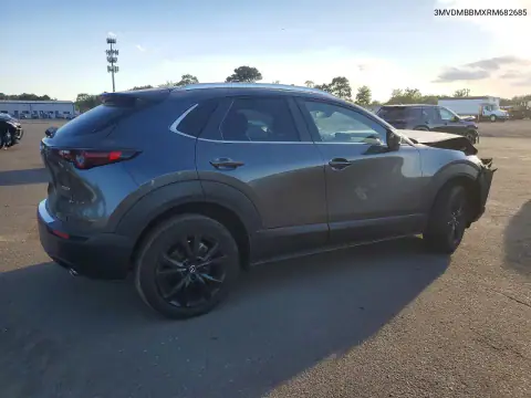 3MVDMBBMXRM682685 — 2024 Mazda CX-30, photo 3 from Copart, Front end