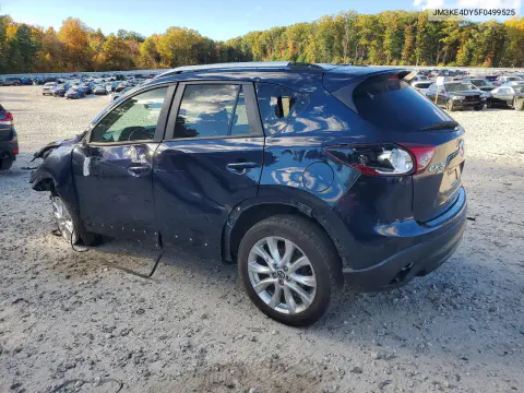 2015 Mazda Cx-5 Gt VIN JM3KE4DY5F0499525 фото 2