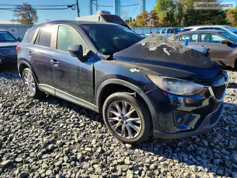 JM3KE4DY5F0453872 — 2015 Mazda CX-5, photo 4 from Copart 26.10.2026, Engine fire