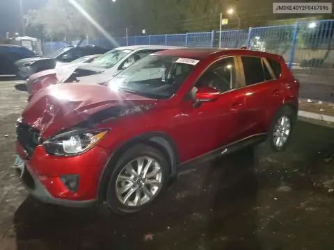 JM3KE4DY2F0467096 — 2015 Mazda CX-5, Передняя часть, фото до ремонта