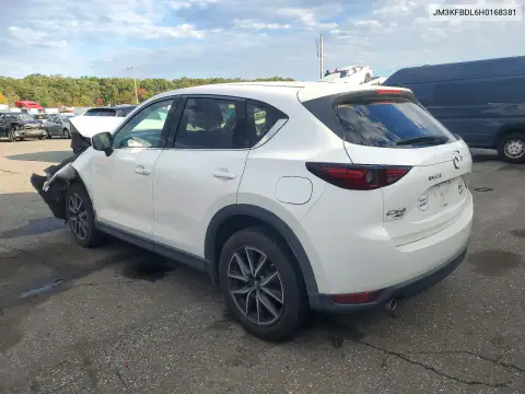 JM3KFBDL6H0168381 — 2017 Mazda CX-5, photo 2 from Copart, Front end