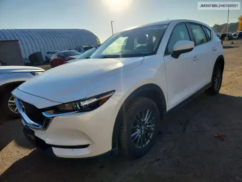JM3KFBBL2H0103921 Mazda CX-5 2017 — daño Parte trasera, foto antes de reparar