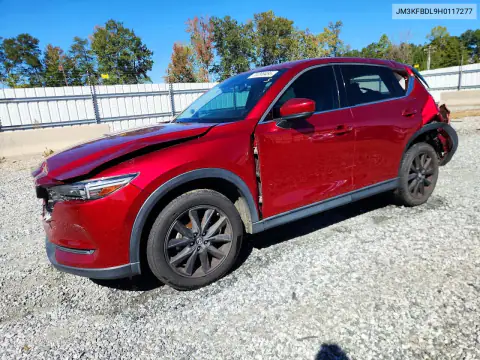 JM3KFBDL9H0117277 — 2017 Mazda CX-5, Parte delantera, fotos antes de reparar