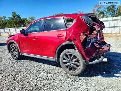 JM3KFBDL9H0117277 — 2017 Mazda CX-5, photo 2 from Copart, Front end