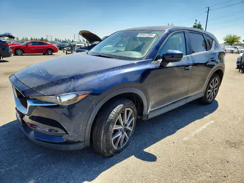 JM3KFACM9J0469866 — 2018 Mazda CX-5, წინა ნაწილი (Front End), ფოტოები შეკეთებამდე
