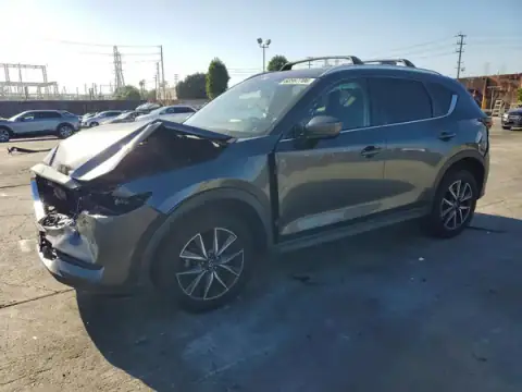 JM3KFBCM3J0450185 — 2018 Mazda CX-5, წინა ნაწილი (Front End), ფოტოები შეკეთებამდე