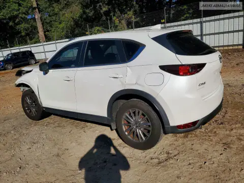 JM3KFABM4J1454655 — 2018 Mazda CX-5, photo 2 from Copart, Front end