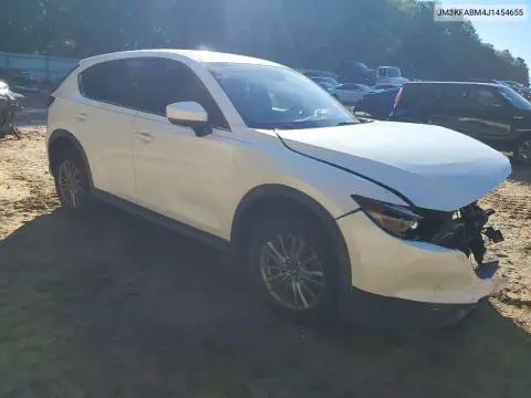 JM3KFABM4J1454655 — 2018 Mazda CX-5, photo 4 from Copart, Front end