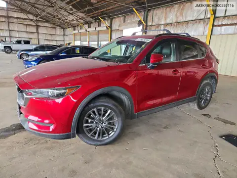 JM3KFBCM0K0550116 Mazda CX-5 2019 — повреждение Передняя часть, фото до ремонта