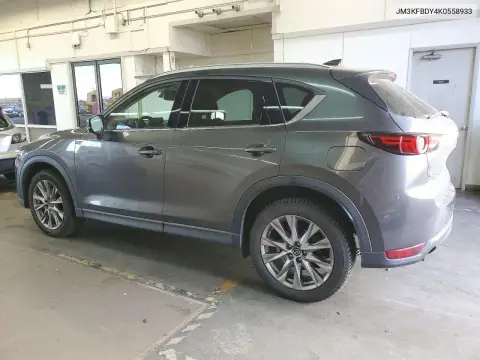 JM3KFBDY4K0558933 — 2019 Mazda CX-5, photo 2 from Copart, Front end