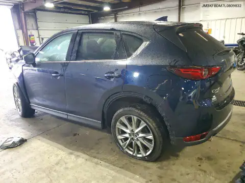 JM3KFBDM7L0809832 — 2020 Mazda CX-5, foto 2 de Copart, Parte delantera