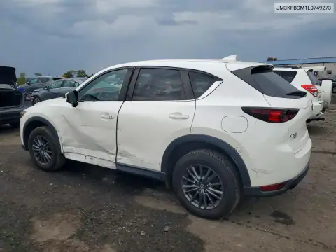 JM3KFBCM1L0749273 — 2020 Mazda CX-5, фото 2 с аукциона Copart, Боковая часть