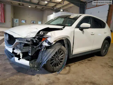 JM3KFBCM4L0792098 — 2020 Mazda CX-5, წინა ნაწილი, ფოტოები შეკეთებამდე