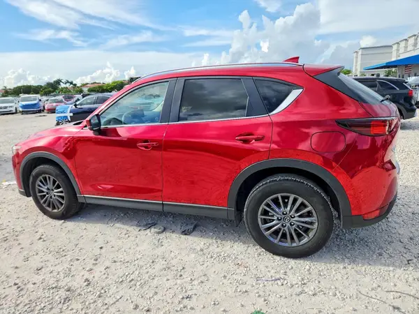 JM3KFBCM9M0477685 — 2021 Mazda CX-5, photo 2 from Copart, Rear end