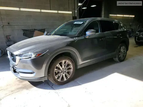 JM3KFBAY9M0428069 — 2021 Mazda CX-5, Задняя часть, фото до ремонта