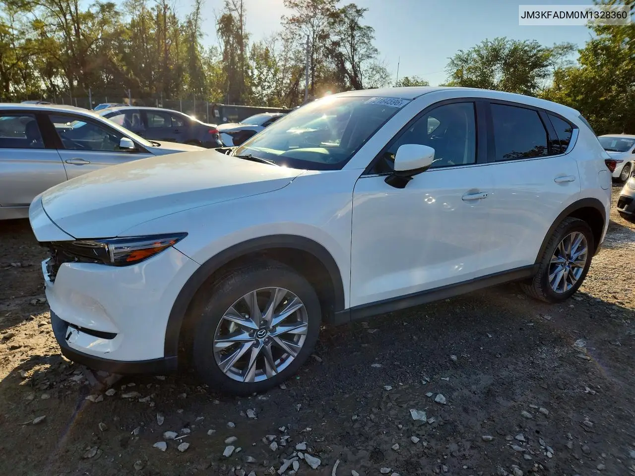 2021 Mazda Cx-5 Grand Touring VIN JM3KFADM0M1328360 фото 1