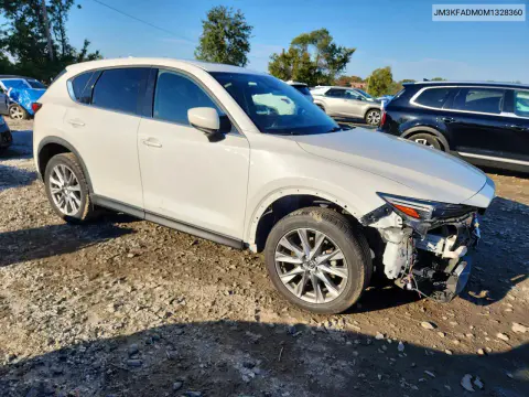 2021 Mazda Cx-5 Grand Touring VIN JM3KFADM0M1328360 фото 4