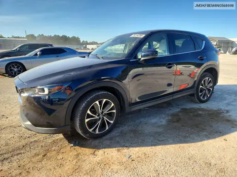 JM3KFBEM4N0568698 — 2022 Mazda CX-5, გვერდითი ნაწილი, ფოტოები შეკეთებამდე
