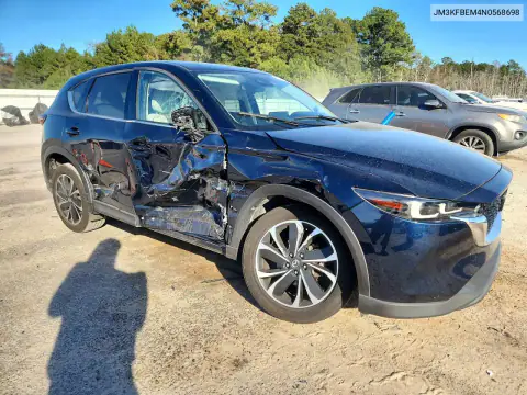 JM3KFBEM4N0568698 — 2022 Mazda CX-5, ფოტო 4, Copart, გვერდითი ნაწილი