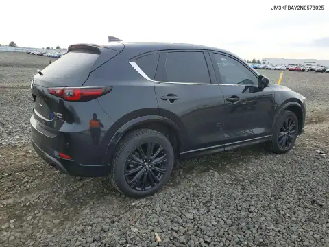 JM3KFBAY2N0578025 — 2022 Mazda CX-5, ფოტო 3, Copart, გვერდითი ნაწილი