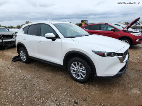 JM3KFBCM4P02E2230 — 2023 Mazda CX-5, фото 4 с аукциона Copart, ЗАДНЯЯ ЧАСТЬ