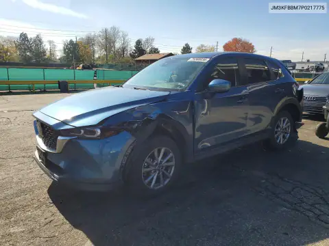 JM3KFBBM7P0217775 — 2023 Mazda CX-5, წინა ნაწილი, ფოტოები შეკეთებამდე