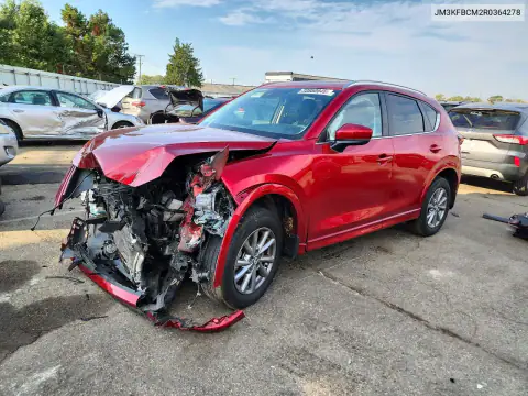 JM3KFBCM2R0364278 Mazda CX-5 2024 — повреждение Передняя часть, фото до ремонта