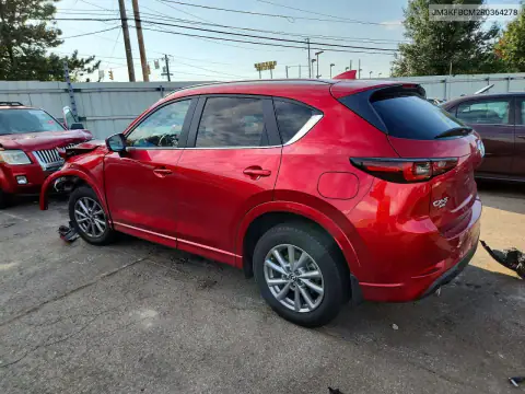 JM3KFBCM2R0364278 — 2024 Mazda CX-5, фото 2 с аукциона Copart, Передняя часть