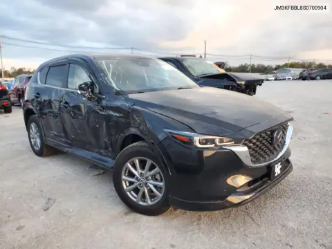 JM3KFBBL8S0700904 — 2025 Mazda CX-5, photo 4 from Copart, Side