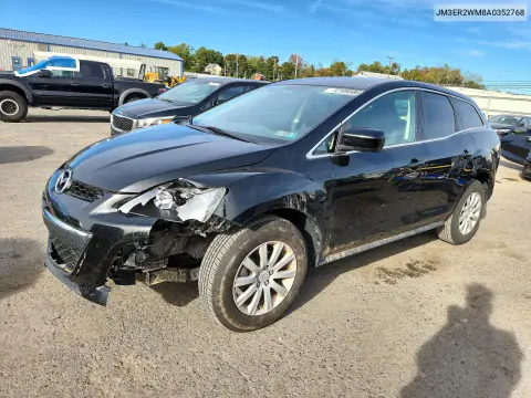 JM3ER2WM8A0352768 — 2010 Mazda CX-7, Передняя часть, фото до ремонта
