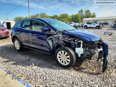 2011 Mazda Cx-7 VIN JM3ER2A57B0360958 фото 4