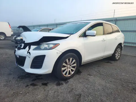 JM3ER2CM1B0386301 — 2011 Mazda CX-7, Передняя часть, фото до ремонта