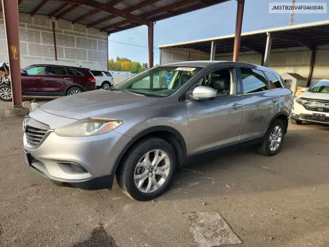 JM3TB2BV4F0460046 — 2015 Mazda CX-9, Задняя часть, фото до ремонта