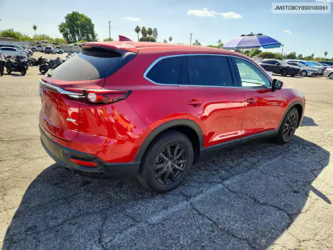 2016 Mazda Cx-9 Touring VIN JM3TCBCY0G0100361 фото 3