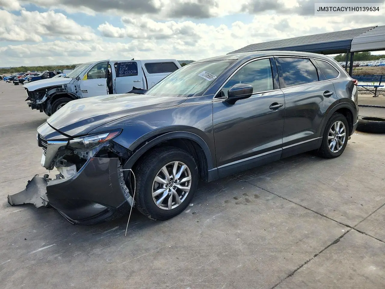 2017 Mazda Cx-9 Touring VIN JM3TCACY1H0139634 фото 1
