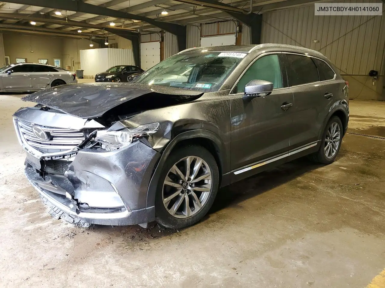 JM3TCBDY4H0141060 Mazda CX-9 2017 — Front end damage, before-repair photo