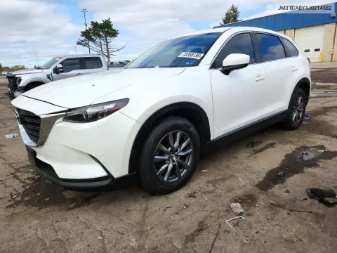 JM3TCABY1J0214582 — 2018 Mazda CX-9, Parte trasera, fotos antes de reparar