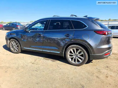 JM3TCBEY6J0211551 — 2018 Mazda CX-9, photo 2 from Copart 04.11.2026, Front end