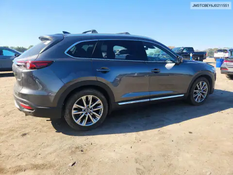 JM3TCBEY6J0211551 — 2018 Mazda CX-9, photo 3 from Copart 04.11.2026, Front end