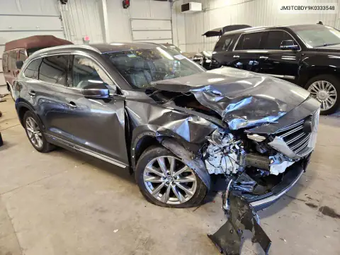 JM3TCBDY9K0333548 — 2019 Mazda CX-9, zdjęcie 4 z Copart, Przód