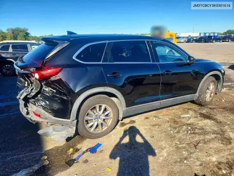 JM3TCBCY3K0301616 — 2019 Mazda CX-9, фото 3 с аукциона Copart, Задняя часть