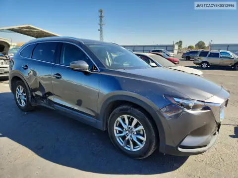 JM3TCACY3K0312996 — 2019 Mazda CX-9, photo 4 from Copart, Side